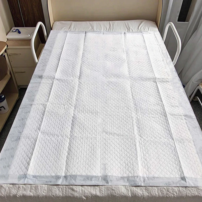 Disposable-Waterproof-Fluff-Pulp-3-Ply-Bed-Sheets-Multiple-Sizes-Stretchable-Nursing-Care-Surgical-Underpads
