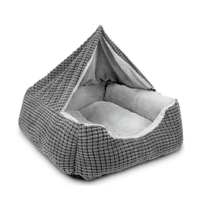 Dog-Beds-Cave-Hooded-Blanket-Puppy-Bed-Luxury-Cat-Beds-for-Warmth-and-Machine-Washable
