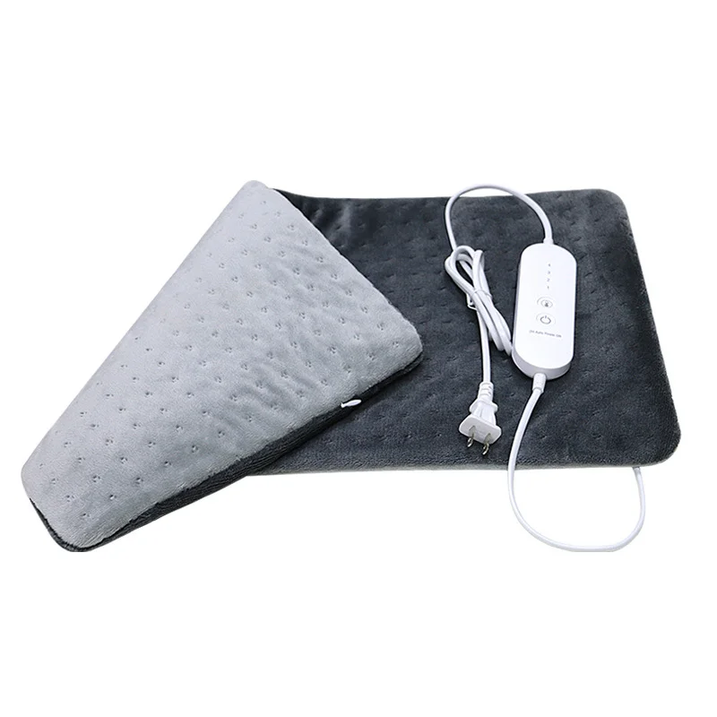 Double-Electric-Heating-Pad-With-Temperature-Control-Soft-Flannel-Plush-Throw-Blanket-Home-Washable-Electric-Blanket