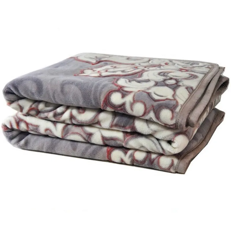 Double-Layer-Raschel-Woven-Thick-Fleece-Heavy-Blanket-Super-King-Size-100-Australia-Wool-Mink-Super-Cozy-Winter