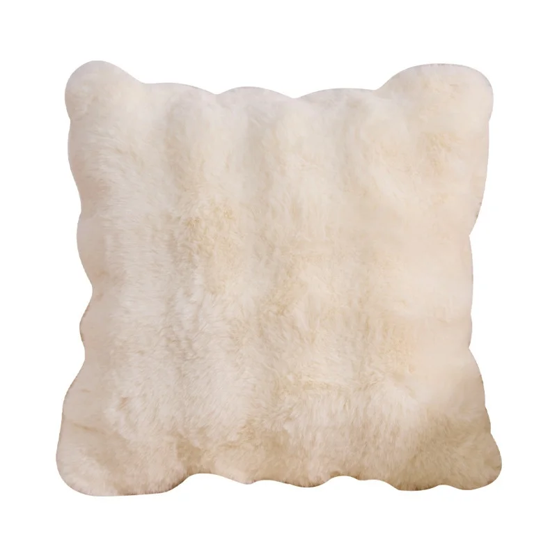 Double-Sided-Woven-Polyester-Eco-friendly-Plush-Luxury-Fur-Grade-Texture-Customizable-Modern-Simple-Pillow-Insert-Square-Pillow