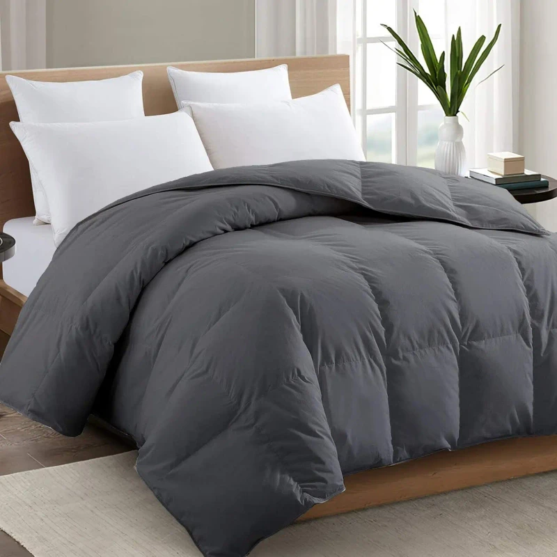 Down-Comforter-Soft-Box-Stitched-Duvet-Insert-Quilted-Queen-Comforter-with-4-Corner-Tabs-All-Season-Bedding-Grey-2
