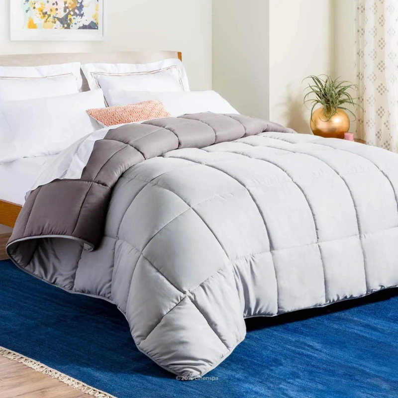 Down-Comforter-Soft-Box-Stitched-Duvet-Insert-Quilted-Queen-Comforter-with-4-Corner-Tabs-All-Season-Bedding-Grey
