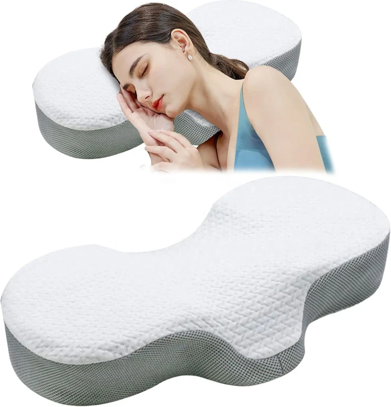 Duck-Tongue-Shape-Slow-Bounce-Sponge-Cervical-Pillow-3D-Neck-Memory-Pillow-Memory-Cotton-Sleep-Pillow