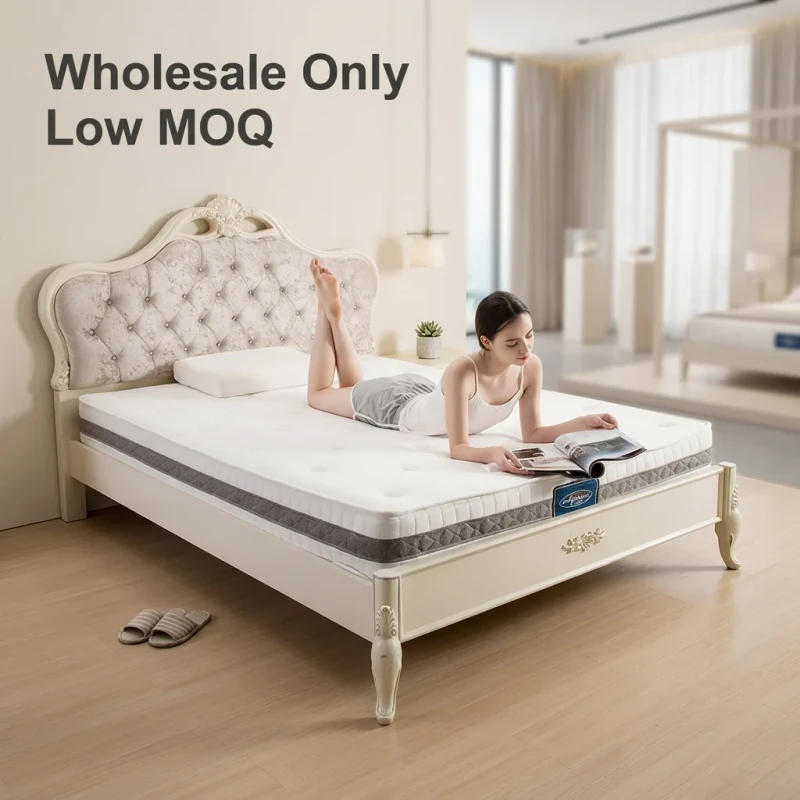 Durable-Modern-Hybrid-Compressed-Mattress-25cm-Thickness-for-Hotels-Apartments-School-Use-Middle-East-Market
