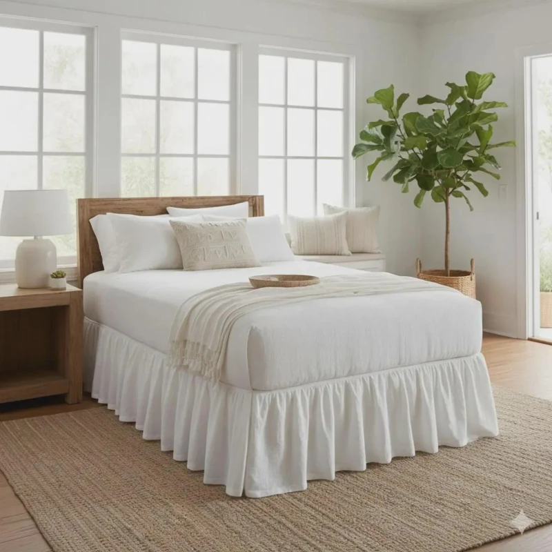 Dust-Ruffled-White-Linen-Bedskirt-100-French-Flax-Linen-Bed-Skirt-Stonewashed-Farmhouse-Bedding-for-Home-Bedroom-Hotel