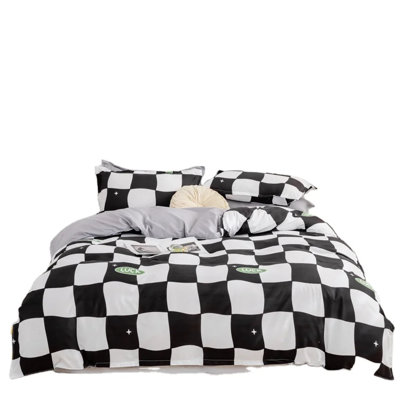 Duvet-Cover-Flat-Sheet-Pillowcases-Polyester-Home-Textile