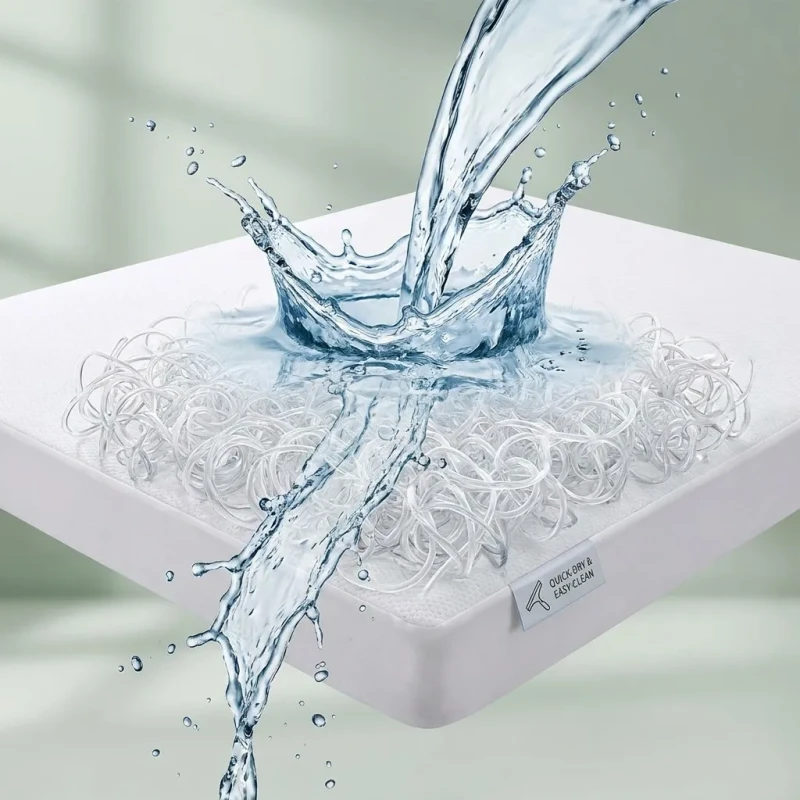 Easy-Wash-3D-Air-Fiber-Mattress-Topper-Waterproof-POE-Material-Highly-Breathable-Bed-Mattress-Topper