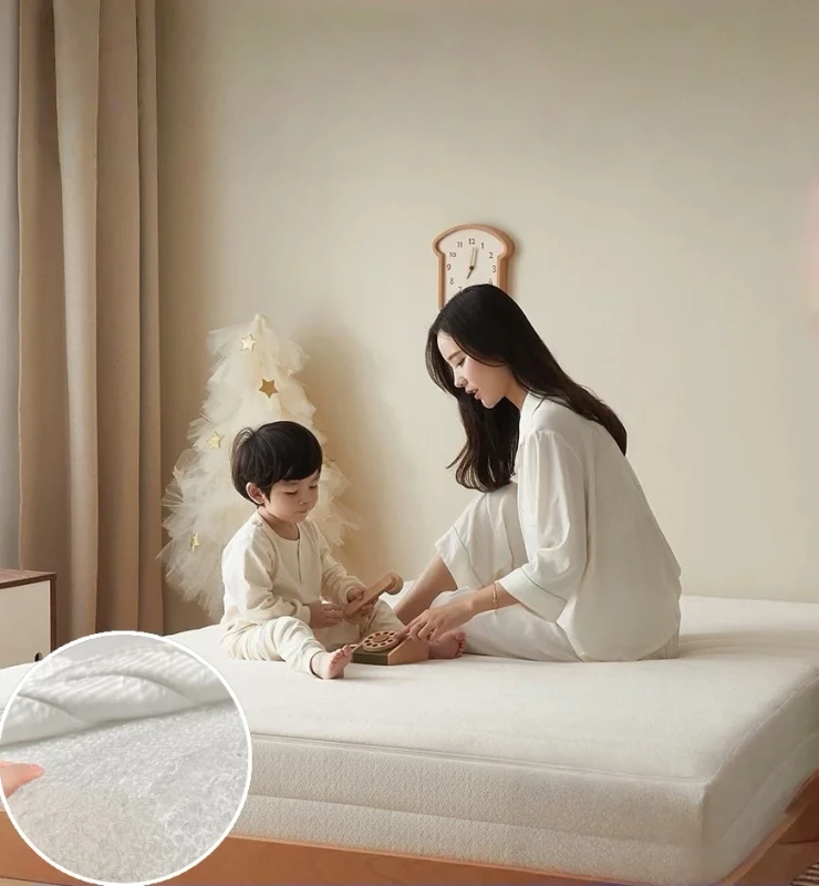 Eco-Friendly-4D-Air-Fiber-Child-Mattress-Breathable-Baby-Bed-Pad-Washable-Pet-Cooling-Mat-Recyclable-POE-Polymer-Material-Rug