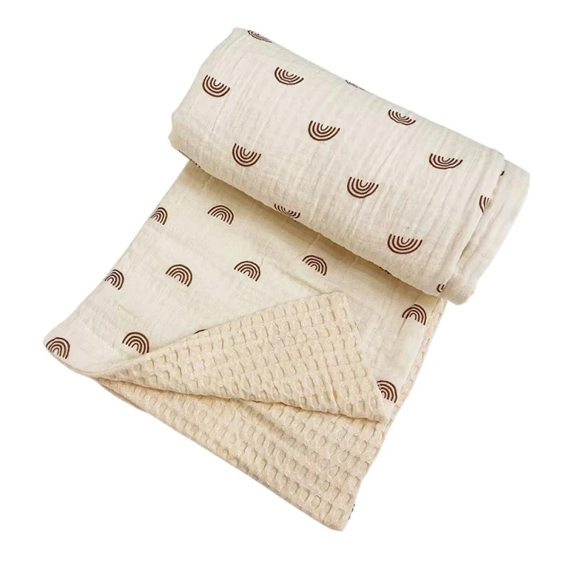 Eco-Friendly-Cotton-Muslin-Swaddle-Blanket-Custom-Prints-Soft-Organic-Fabric-Customizable-Size-for-Newborn-Baby