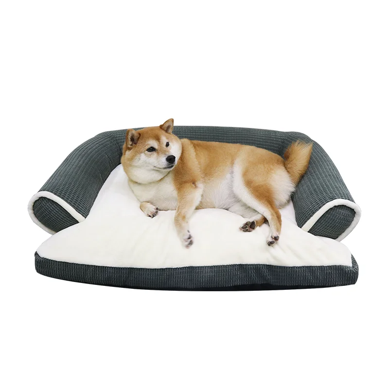 Eco-Friendly-Luxury-Large-Memory-Foam-Orthopedic-Dog-Sofa-Bed-Solid-Pattern-Corduroy-Cushion-Proof-Mat-Cover-for-Cats-and-Dogs