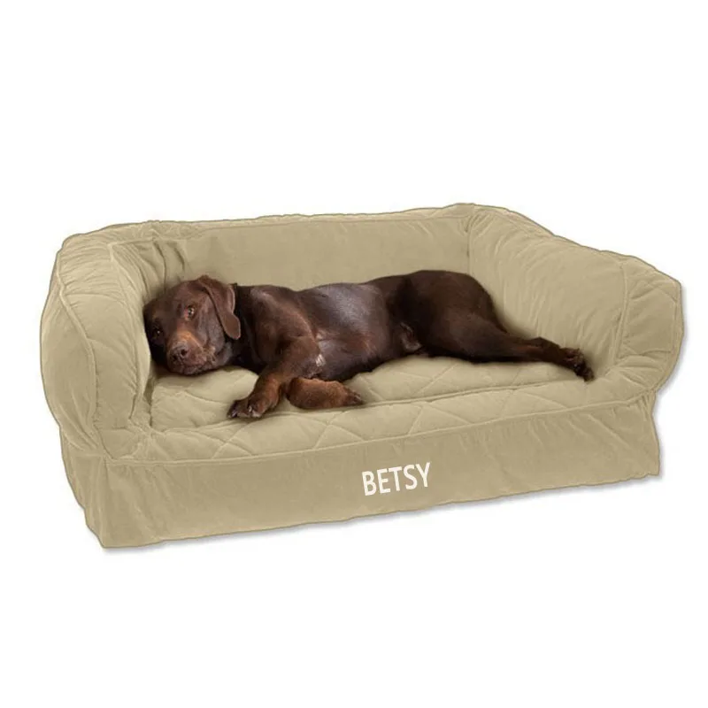 Eco-Friendly-Luxury-Linen-Rectangle-Pet-Bed-Modern-Washable-Custom-Large-Orthopedic-Cat-Dog-Sofa-Bed