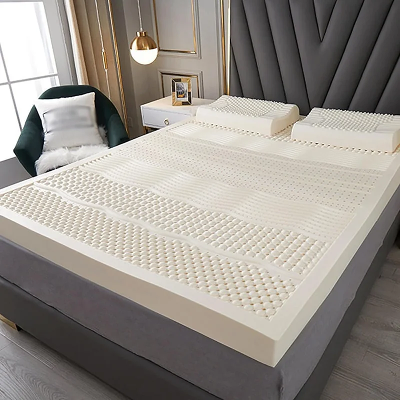 Eco-Friendly-Modern-Dunlop-Latex-Mattress-Topper-5cm-Queen-King-Size-for-Bedroom-Home-Hotel