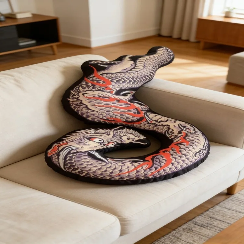 Edgy-Design-Dragon-Bed-Pillow-Custom-Printed-on-Soft-durable-Plush-Fabric-Logo-Pillow-Manufacturers-Animal-Pillow-Cushion-Cases