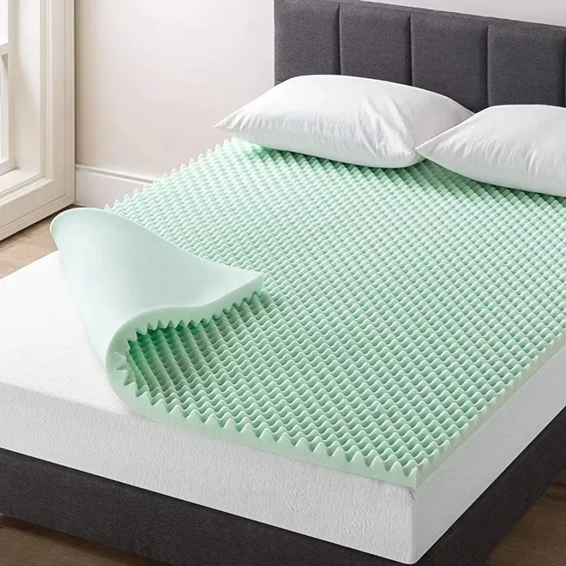 Egg-Crate-Memory-Foam-Mattress-Topper