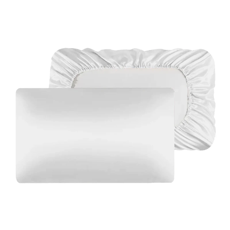 Elastic-Satin-Latex-Pillow-Cover-Modern-Square-Solid-Pattern-Zipperless-Adjustable-Super-Soft-Silk-Satin-Pillow-Covers