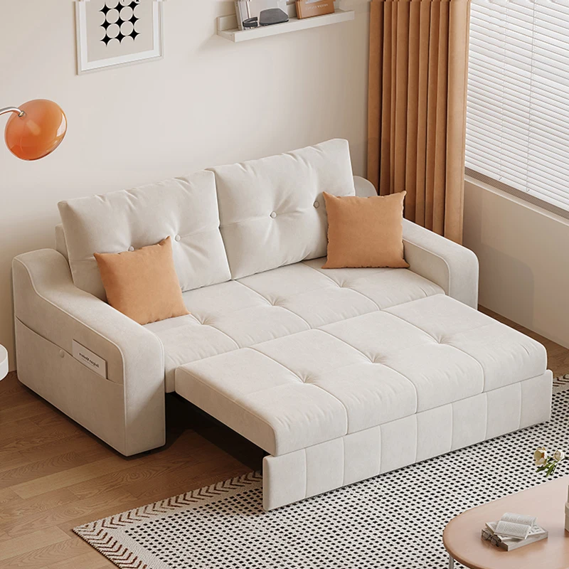 Elegant-Soft-Fabric-Sofa-Bed-Modern-Pull-Out-Sofa-Bed-for-Home-Use-Apartment-Minimalist-Style-Lounge-Couches-Sofa-Bed