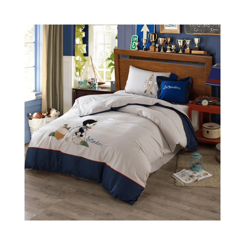 Embroidered-Sabanas-100-Cotton-Kids-Bed-Sheet-Cotton-Print-Bedding-Set