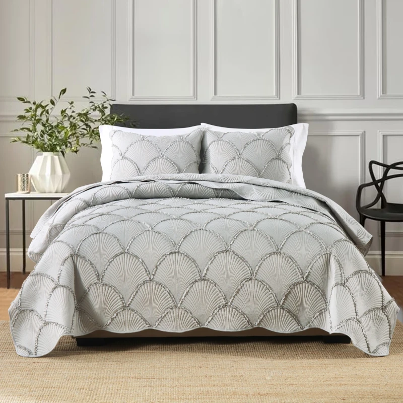 Embroidery-Bedspread-Set-With-Beauty-Design-for-Bedroom-Quilt-Coverlet