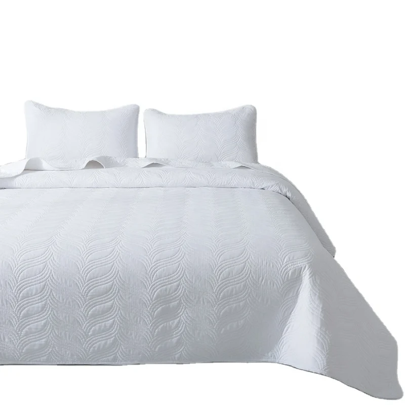Embroidery-Cotton-Bedspread-COVERLET-SET