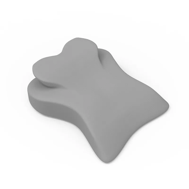 Ergonomic-Back-Support-Cushion-Memory-Foam-Reading-Rest-Pillow-for-Bed-Sofa-Knitted-Technique