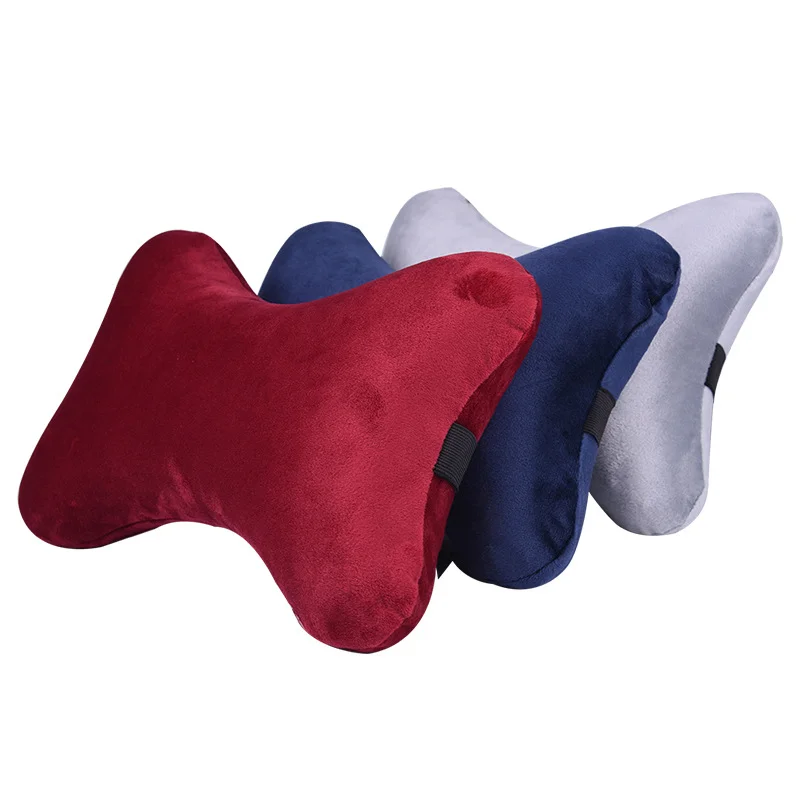 Ergonomic-Bone-Shape-Comfortable-Soft-Head-Neck-Rest-Cushion-Relax-Neck-Support-Headrest-Pillow-Memory-Foam