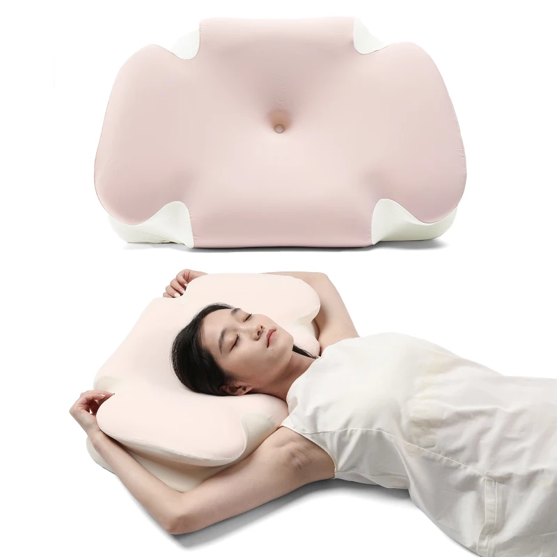 Ergonomic-Cervical-Traction-Pillow-Memory-Foam-Cervical-Pillow-With-Head-And-Neck-Support-Orthopedic-Pillow