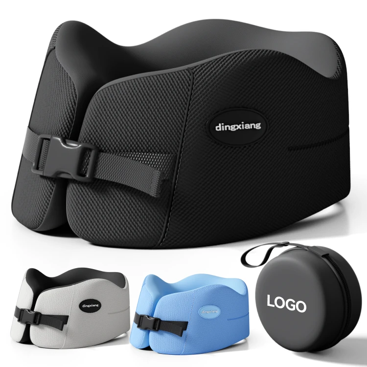 Ergonomic-Desk-Nap-Pillow-U-Shaped-Memory-Foam-Travel-Neck-Support-Pillow-Portable-For-Flight-And-Long-Distance-Road-Trips