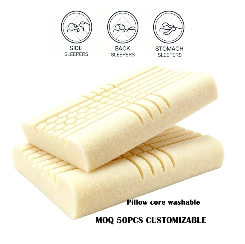 Ergonomic-Memory-Foam-Pillow-Cooling-Anti-Sagging-Breathable-Removable-Cover-cooling-Neck-Pillow-for-Side-Sleepers