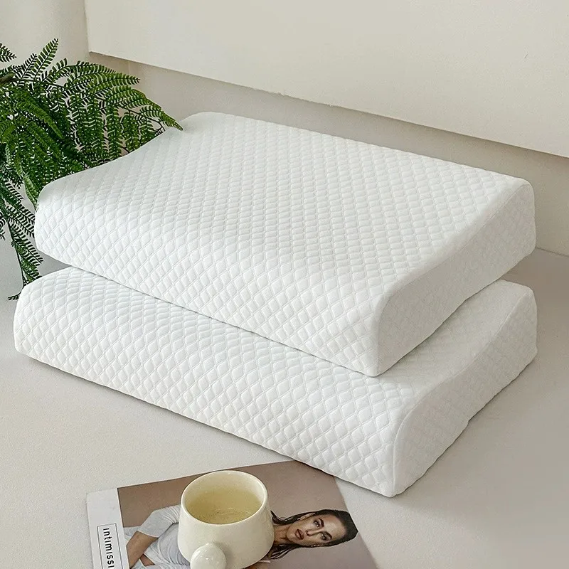 Ergonomic-Memory-Foam-Pillow-for-Sleeping-Orthopedic-Neck-Support-Cushion-for-Side-and-Back-Sleepers-Breathable-Removable-Cover