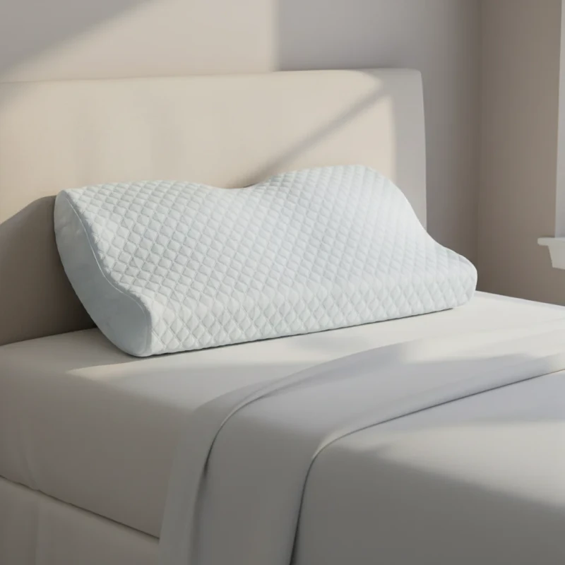 Ergonomic-Memory-Foam-Pillow-with-Breathable-Relief-for-Neck-Pain-Bed-Pillow