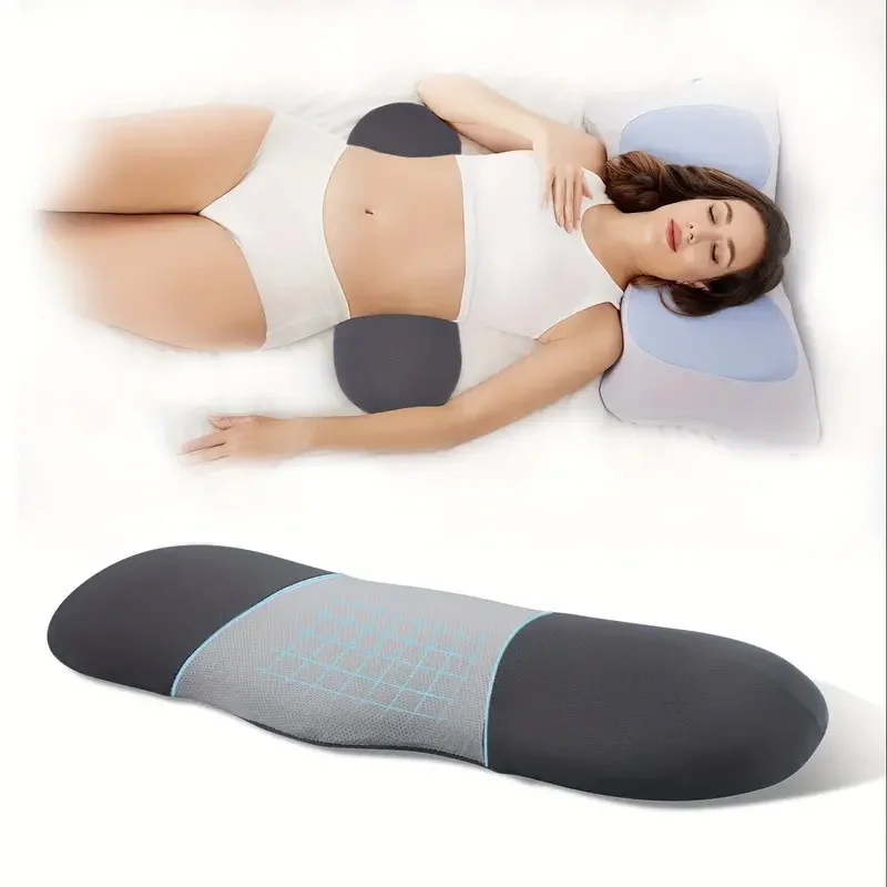 Ergonomic-Memory-Foam-Therapy-Body-Waist-Support-Pillow-Skin-Friendly-Breathable-Eco-Friendly-Anti-Bacteria-Washable