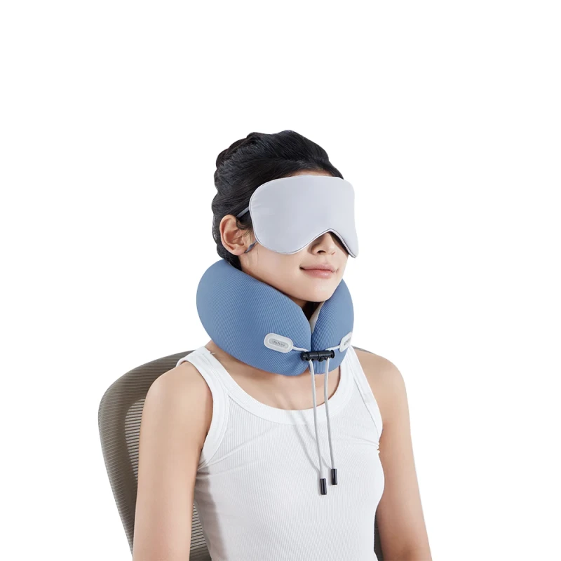 Ergonomic-Neck-Chin-Support-Travel-Pillow-Light-Weight-Contoured-Memory-Foam-Neck-Pillow-for-Rest-Sleeping