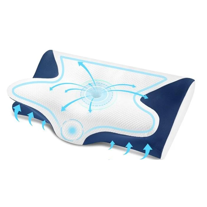 Ergonomic-Pillows-Manufacturer-Contour-Memory-Foam-Cervical-Pillow-for-Neck-and-Shoulder-Pain-Relief