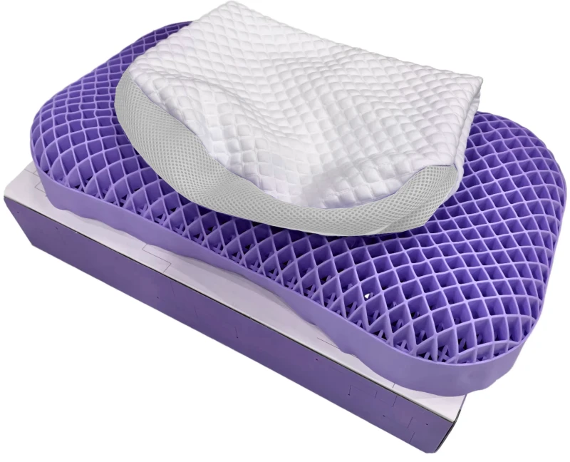 Ergonomic-TPE-Latex-Gel-Pillow-with-Waterproof-Non-Pressure-Memory-Foam-for-Airplane-Hotel-Use-Offers-Cervical-Neck-Protection