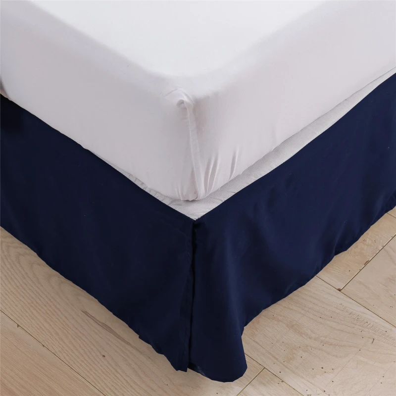 Excellent-Quality-Polyester-King-Queen-Full-Twin-Size-New-Design-Pleat-14-Drop-Bed-Skirt