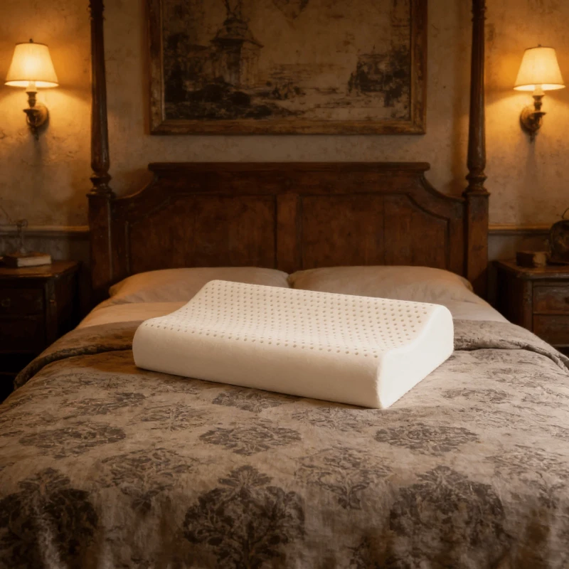 Extended-Comfortable-Modern-Cervical-Wave-shaped-Striped-Natural-Latex-Pillow-Ergonomic-Design-Pressure-free