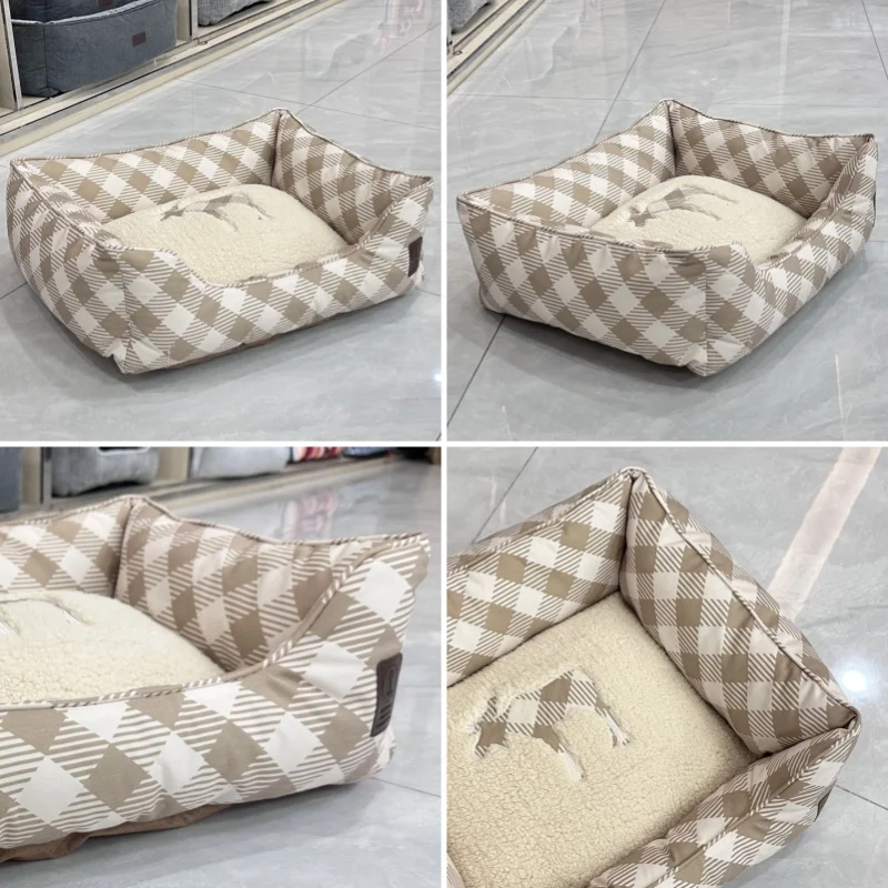 Extra-Large-Dog-Bed-Soft-Fluffy-Anti-Anxiety-Modern-Rectangle-Hypoallergenic-Custom-OEM-Design-Dog-Bed