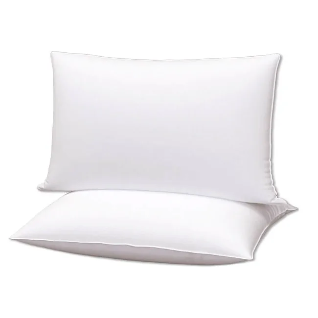 Extra-Soft-Flat-Bed-Pillows-Standard-Size-Set-of-2