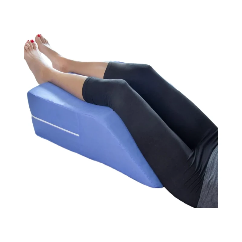 FSA-Eligible-Customizable-High-Density-Foam-Firm-Leg-Wedge-Pillow-Removable-Washable-100-Polyester-Reading-Bed-Rest-Post