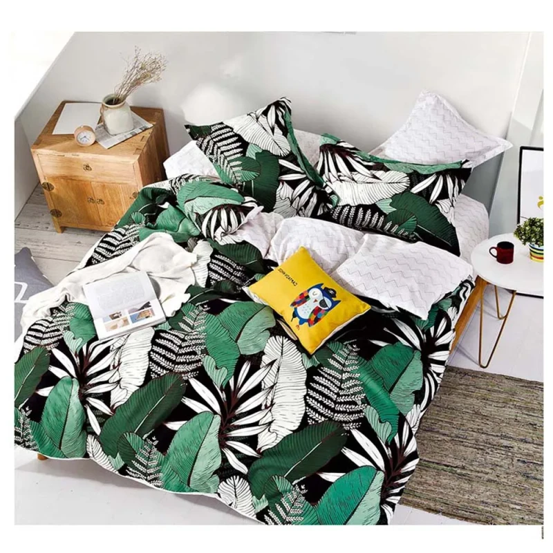 Fabric-Bed-Sheet-with-Pillowcase-Comforter-Printed-Quilt-Bedding-Set
