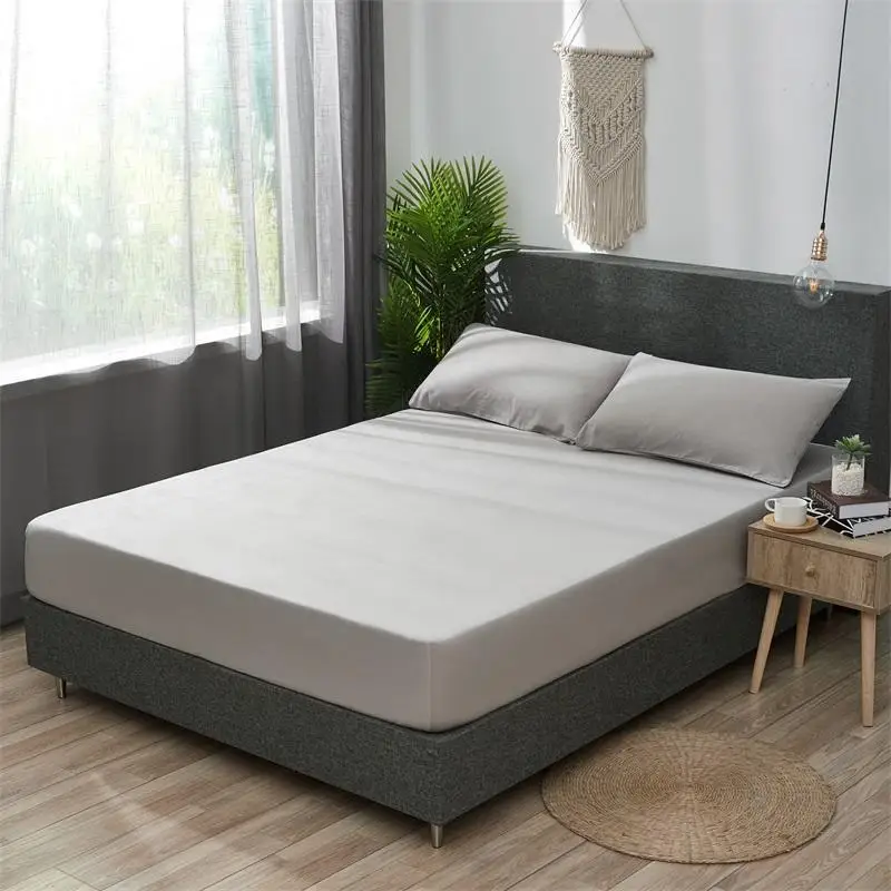 Factory-100-Cotton-Sateen-Bedding-Set-Bed-Linen-Fitted-Sheet-for-Hotel-and-Home-USe