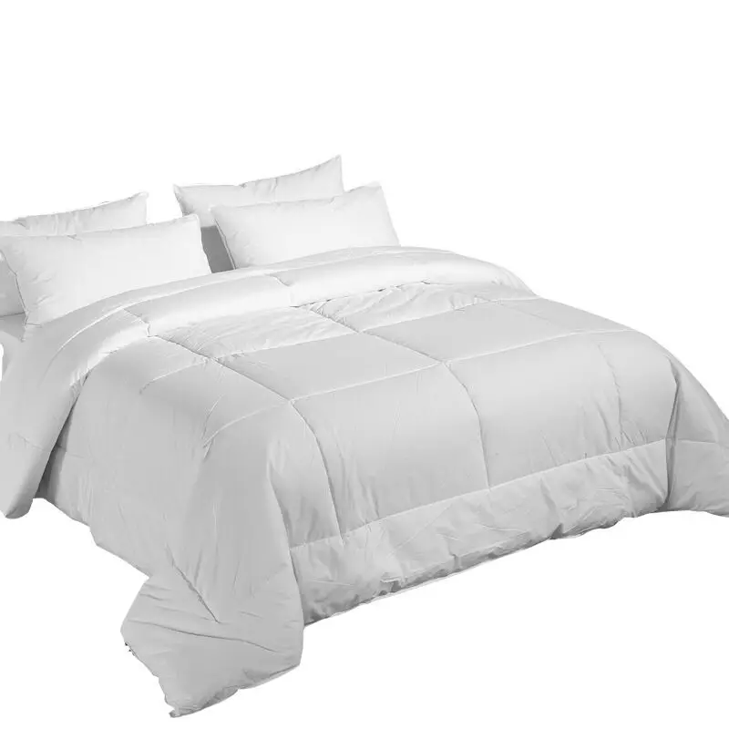 Factory-100-Polyester-White-Cotton-Hotel-Bedding-Quilt-Custom-Logo-Twenty-One-King-Bedding-Quilt