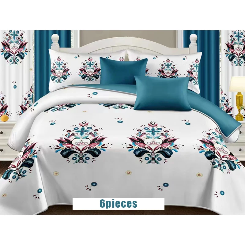 Factory-Custom-6-PCS-Quilt-Bedspread-Coverlet-Printed-Bedding-Set-Quilt-Set-for-Home-Use