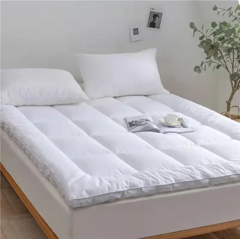 Factory-Direct-100-Polyester-Mattress-Pad-Dual-Layer-Nature-Topper-with-Massage-Feature-Folding-Bed-Mat