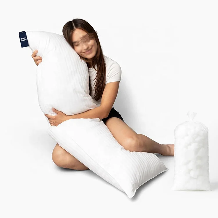 Factory-Direct-Custom-Soft-Comfortable-Pain-Relief-Breathable-Therapy-Eco-Friendly-Orthopedic-Shredded-Memory-Foam-Body-Pillow