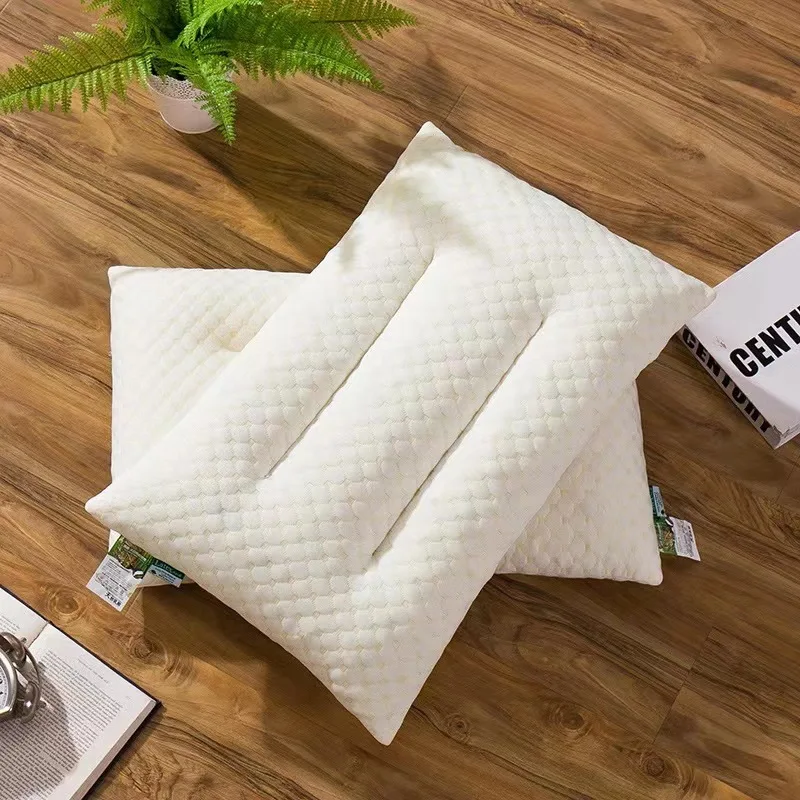 Factory-Direct-Eco-friendly-Natural-Latex-Particles-Sleep-Pillow-with-Neck-Massage-Core-Modern-Solid-Design-Gift-Box-Packaging