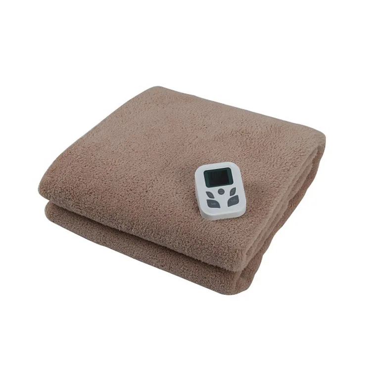 Factory-Direct-Electric-Heated-Polyester-Throw-Blanket-with-Overheat-Protection-and-Heating-Wire