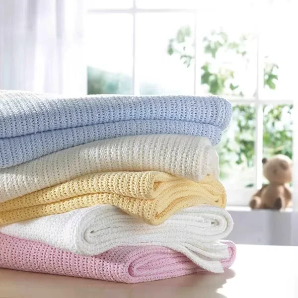 Factory-Direct-High-Quality-100-Organic-Non-toxic-Cotton-Super-Soft-Summer-Embroidered-Skin-Friendly-Cooling-Baby-Blanket-Kids