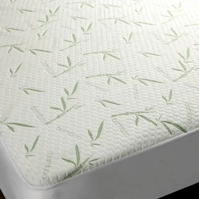 Factory-Direct-Low-Price-Bamboo-Cotton-Mattress-Protector-Waterproof-Bed-Cover-For-Everyday-Use-At-Home